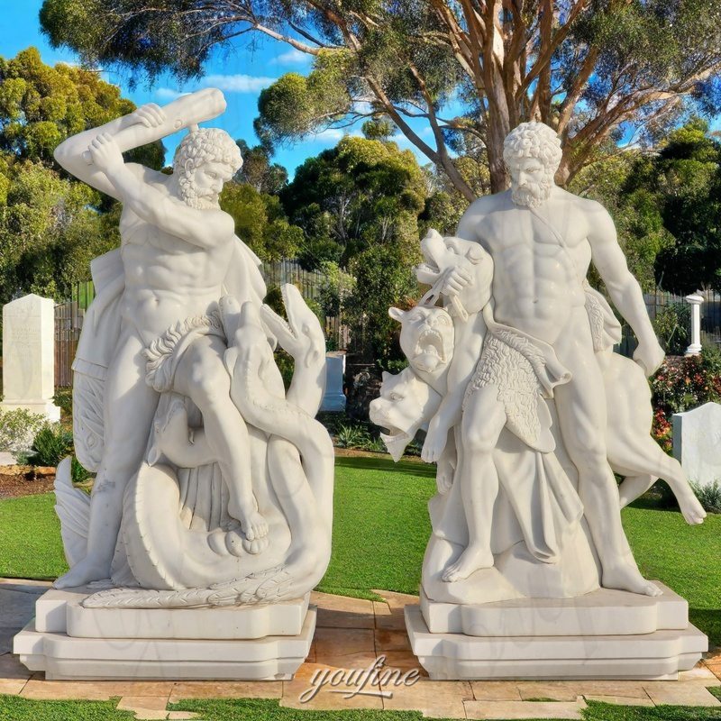 muscular roman statues