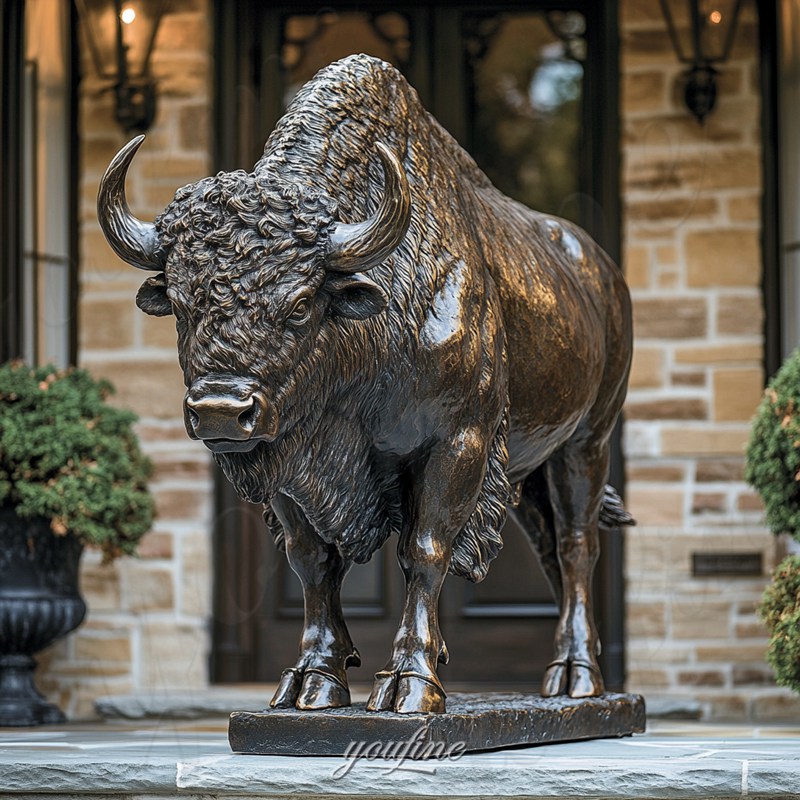 popular bison sculpture