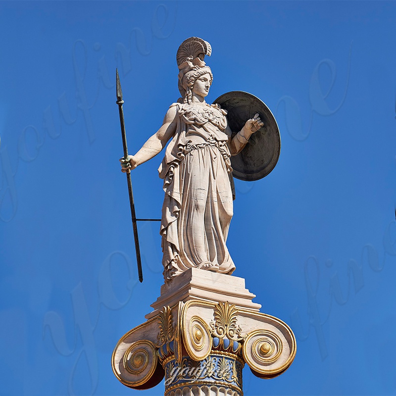 the statue of athena