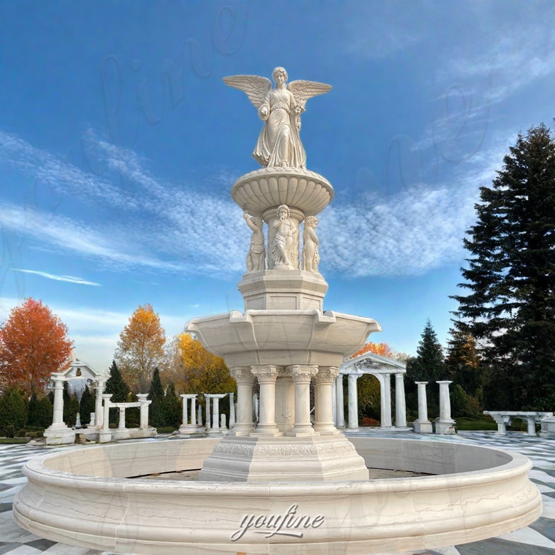 angel garden fountain