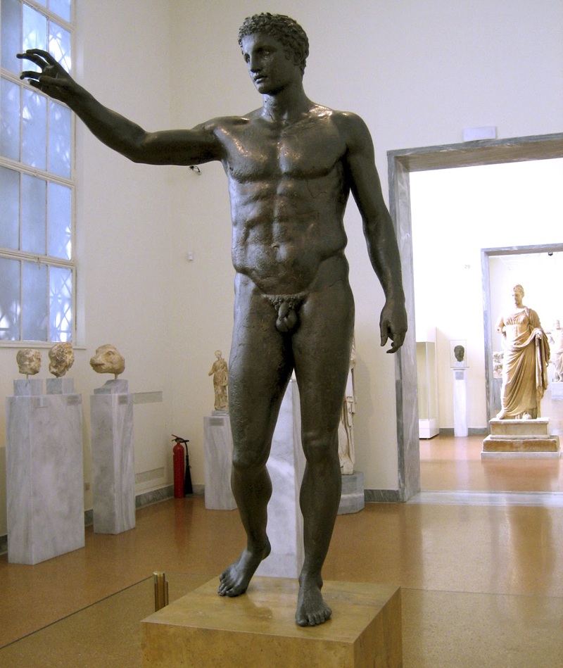 antikythera youth sculpture