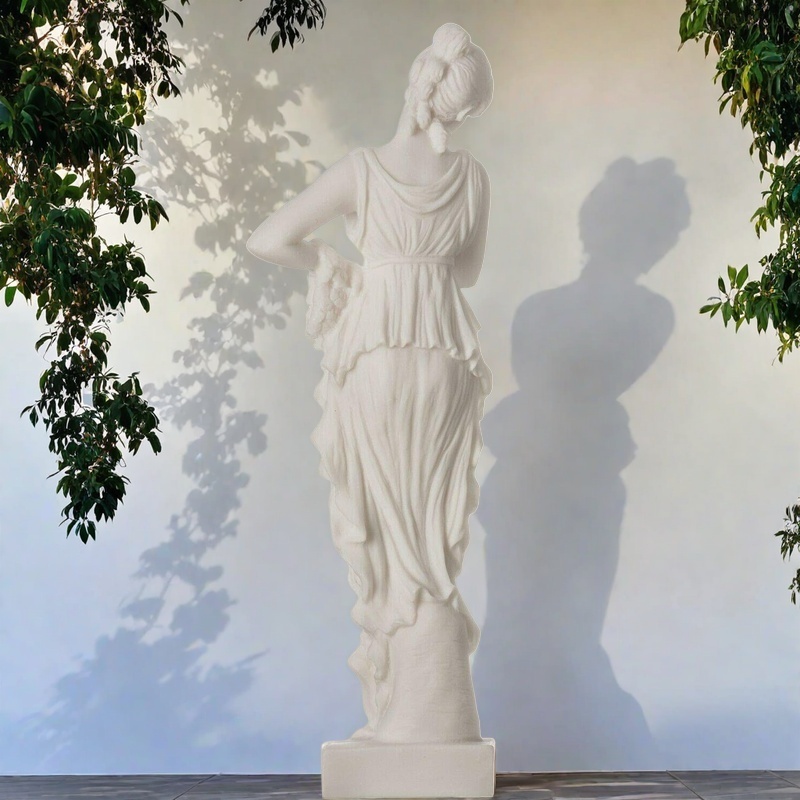 back of Persephone statue