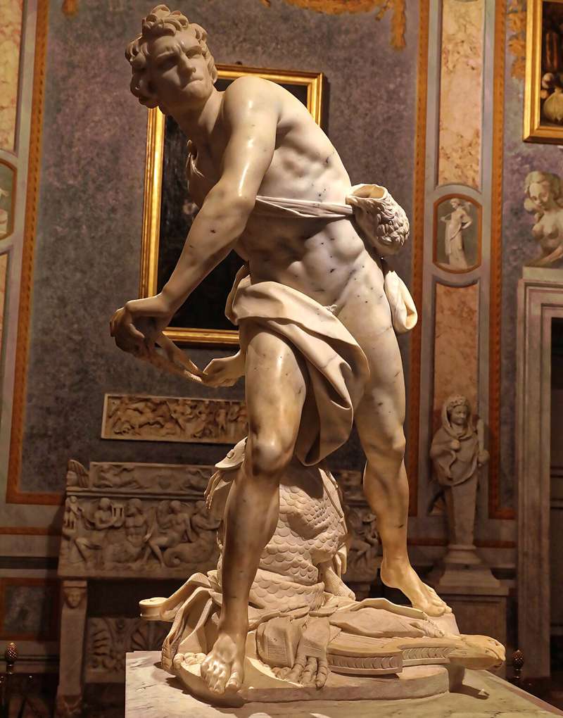 Bernini's David statue