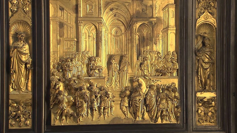 bronze doors in florence