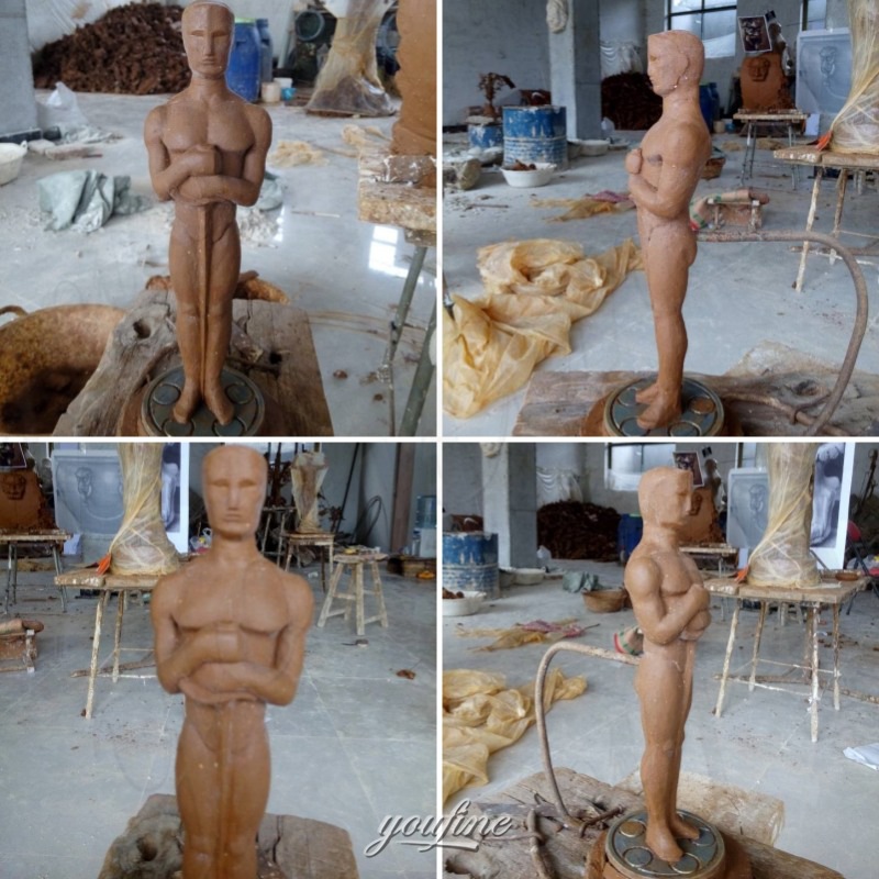 Oscar clay model