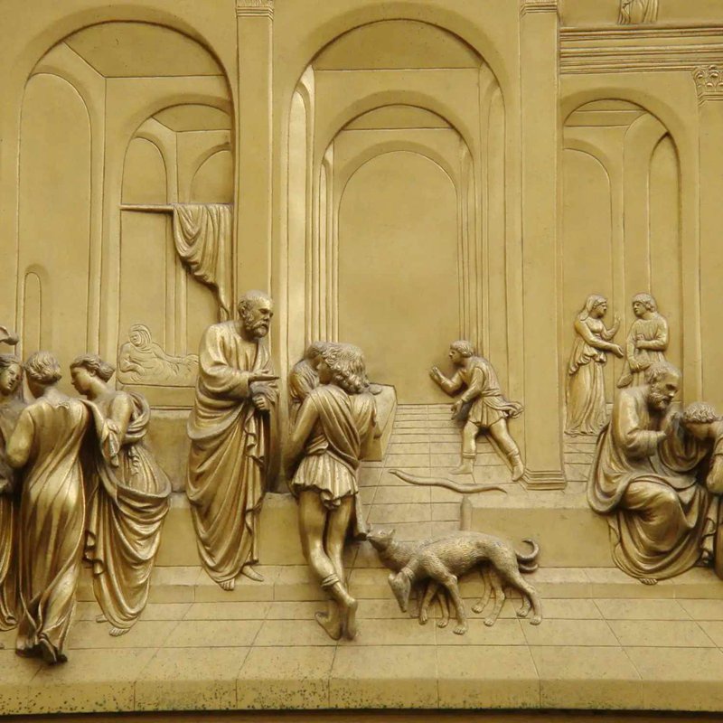 Gates of Paradise Relief Sculpture