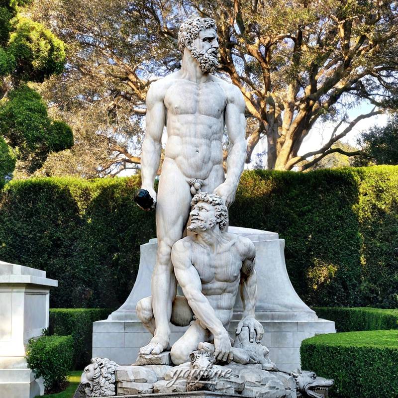 hercules and cacus statue