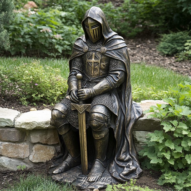 knights templar sculpture