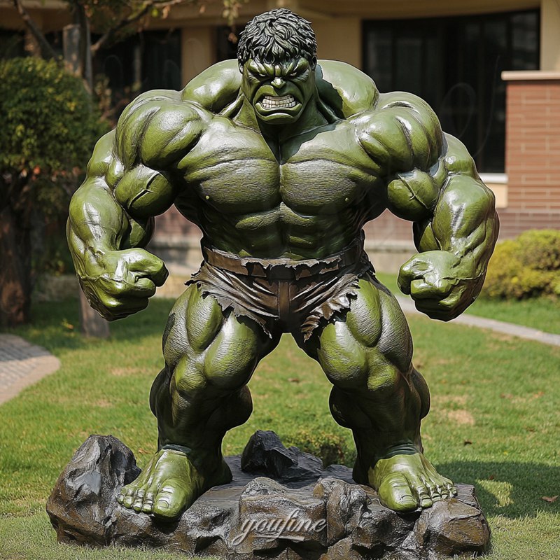 life size custom hulk sculpture