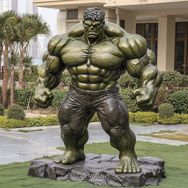 life size hulk statue