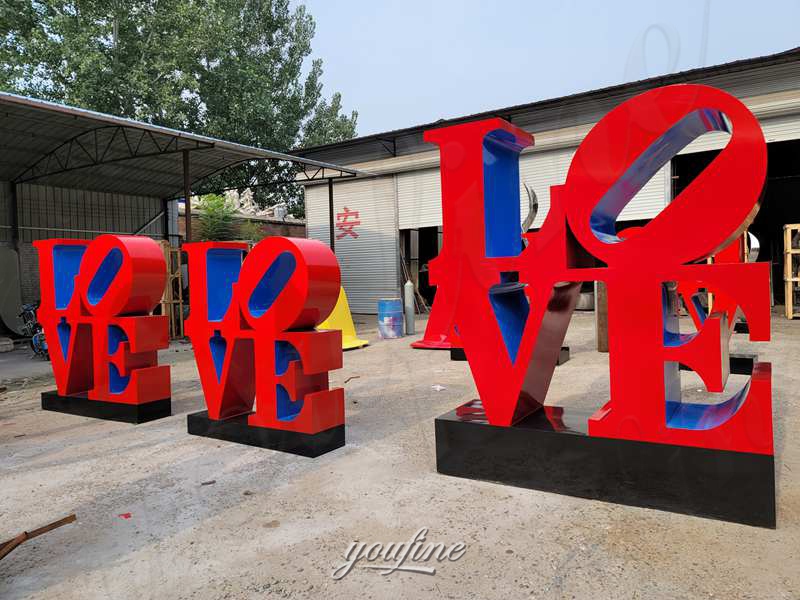 love sculpture in stock