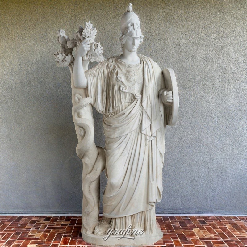 marble minerva statue