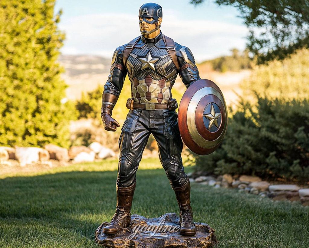 captain America statue