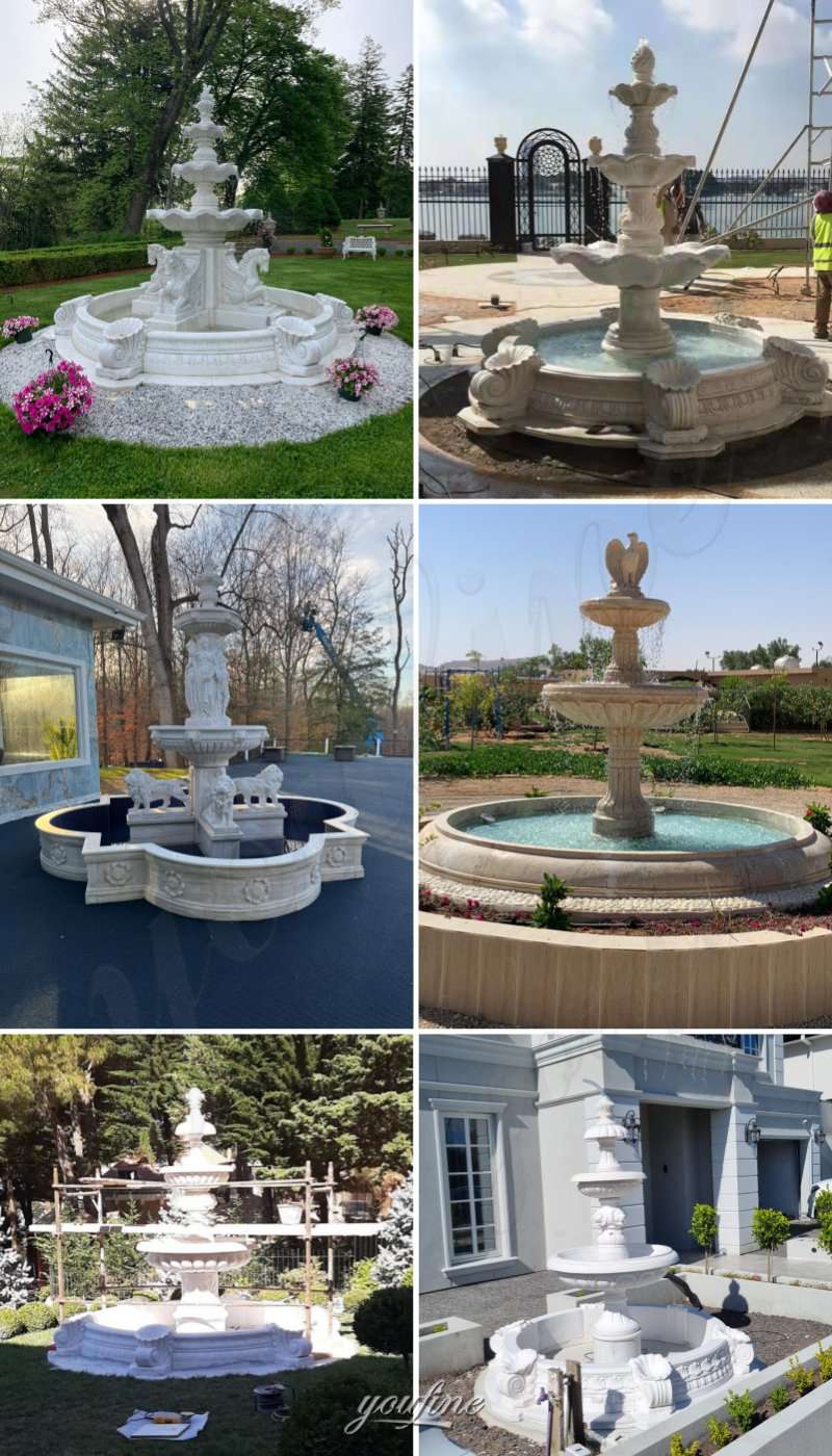 Different Tiered Water Fountain Feedback