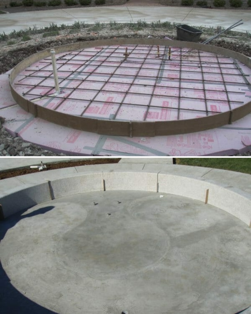 fountain Foundation Preparation