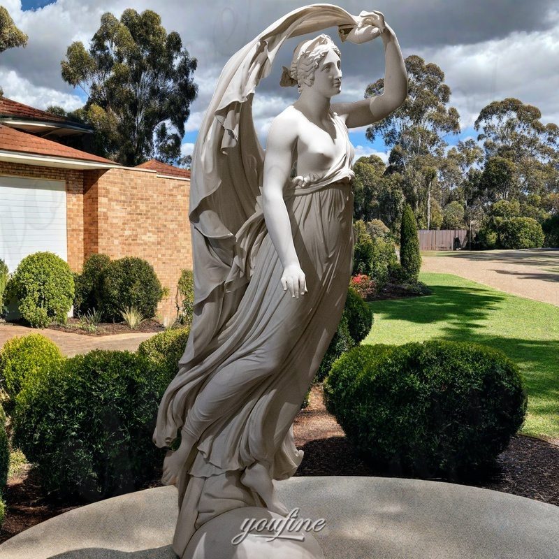 marble Iris goddess statue