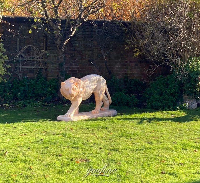 marble tiger statue feedbcak