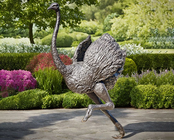 ostrich sculpture