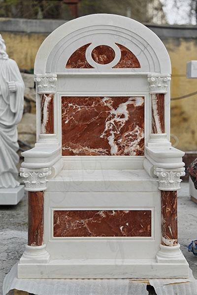 red-marble-chair