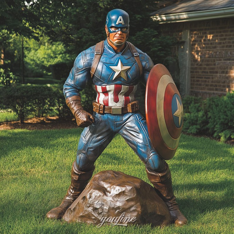 sideshow captain America statue