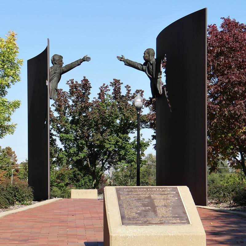 bronze Landmark for Peace Memorial