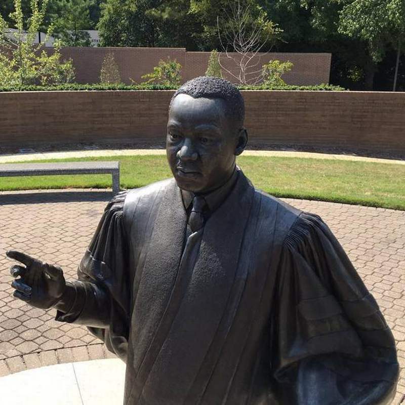 bronze Martin Luther King, Jr.Statue