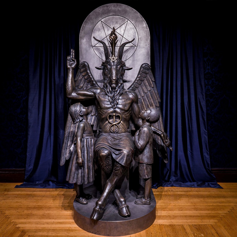 custom Baphomet sculpture