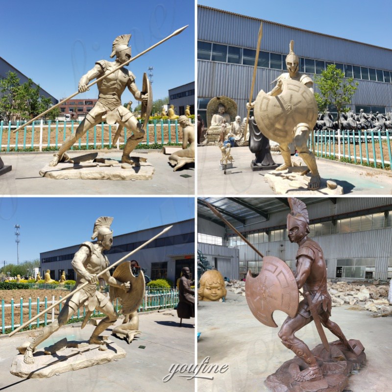 Spartan Warrior Sculpture