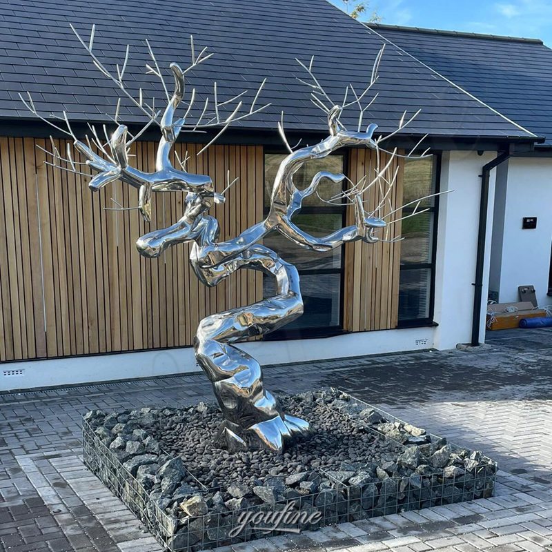 Stainless Steel Tree Sculpture Feedback from YouFine Customer