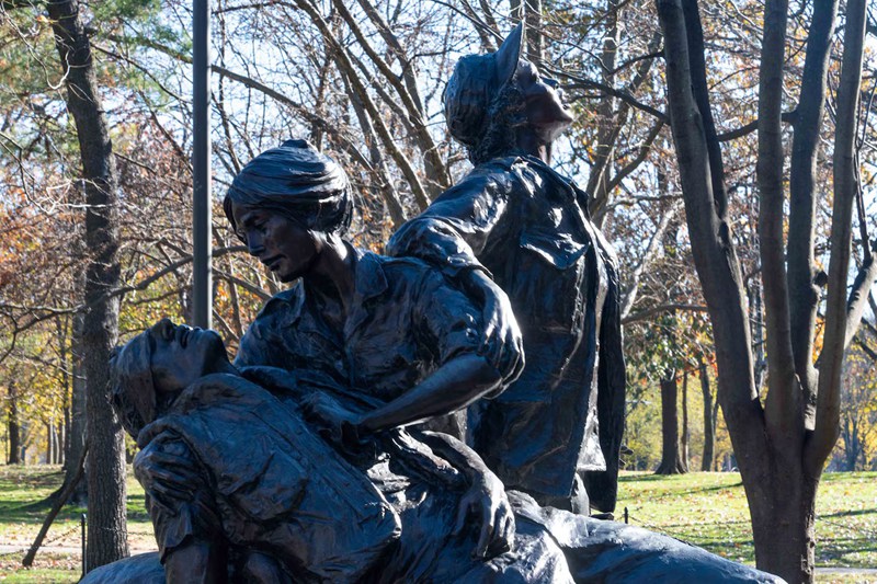 Vietnam Nurses Memorial Sculpture